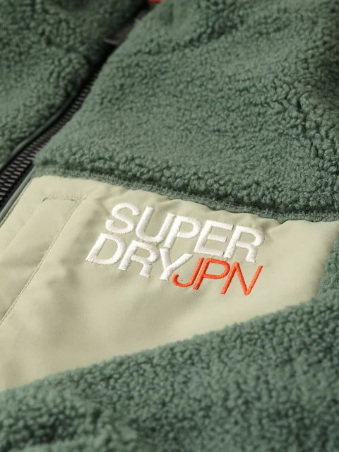 Superdry Fleece Trekker Jacket - Laurel Khaki