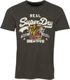 Superdry Vintage VL Narrative Tee - Vintage Black