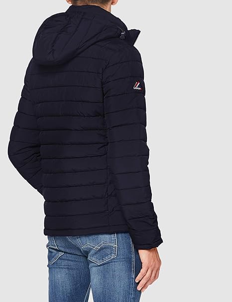 Superdry Hooded Fuji Jacket - Darkest Navy