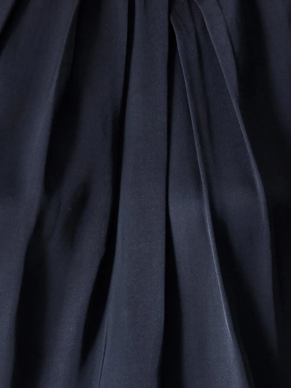 French Connection Sera Satin Blouse - Navy