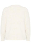 B.young Omea Argyle Jumper - Marshmallow Mix