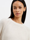 French Connection Lilly Mozart Crew Neck Jumper - Oatmeal Melange