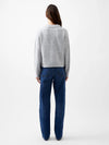 French Connection - Morena Collar Jumper - Dove Grey Melange