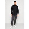 Jack & Jones Jetwill Solid Long Sleeve Shirt LN - Black [Size M]