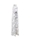 French Connection Catherine Damasco Jumpsuit - White/ Black