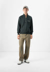 Jack & Jones Norrebro Embroidered Sweat High Neck - Forest River