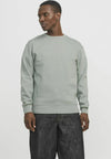Jack & Jones Star Basic Sweat Crew Neck - Iceberg Green