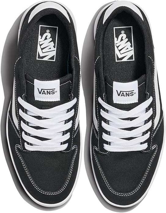 Vans Ryland LS Suede/Canvas - Black/White