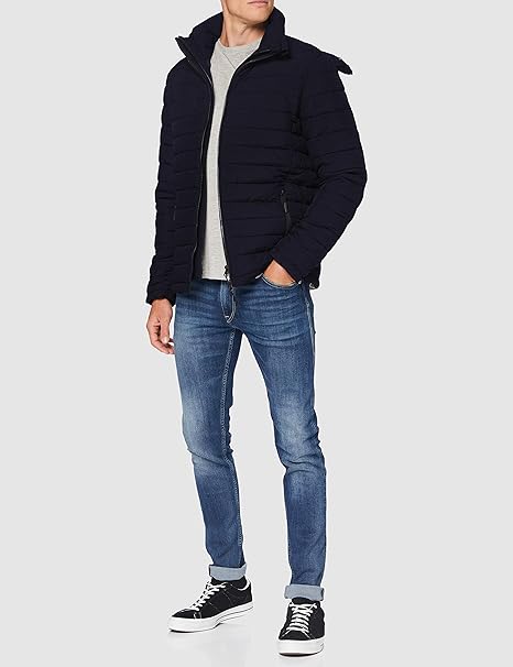 Superdry Hooded Fuji Jacket - Darkest Navy