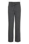 B.Young Rowan Belt Pants - Black Melange