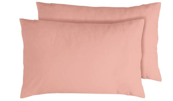 Sleepdown Standard Pillowcases Pair - Blush