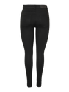 Noisy May Callie High Waist Skinny - Black