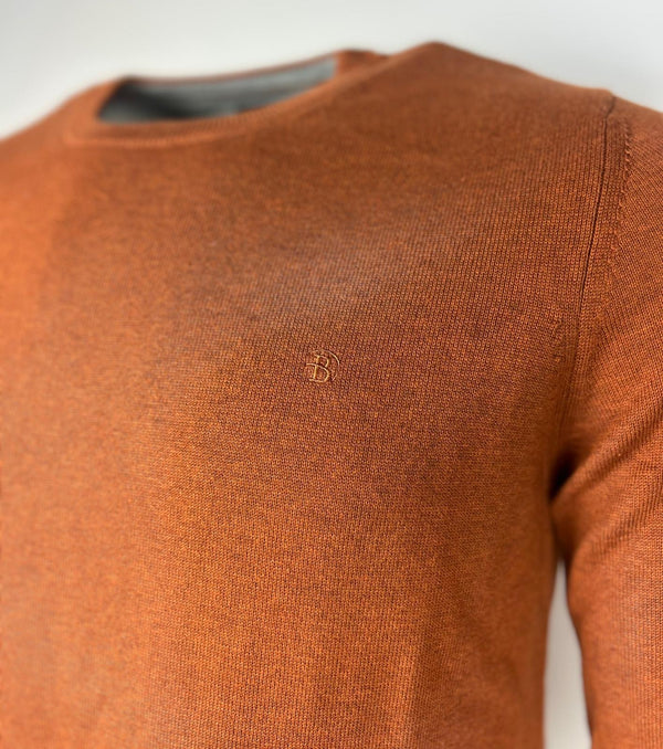 Benetti Crew Neck Knit - Ginger [Size S]