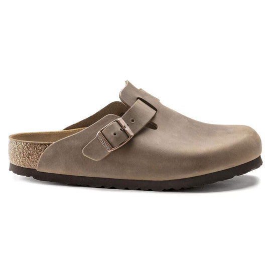 Birkenstock Boston Oiled Leather - Tobacco Brown 0960813/0960811