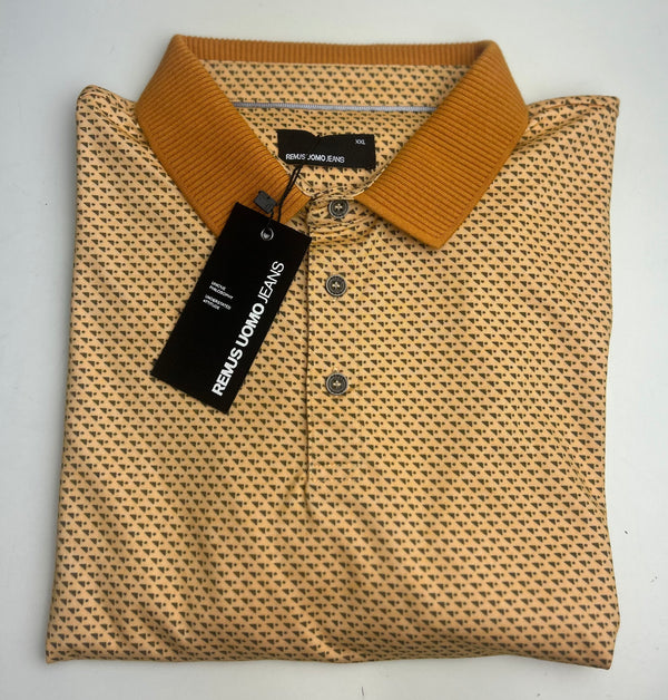 Remus Uomo Polo- Yellow 58726/52 [ XXL ]