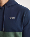Diesel Aspen Hoodie - Navy Clearing [SIZE S]