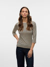 Vero Moda Aware Fiona 3/4 Boatneck - Birch