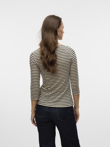 Vero Moda Aware Fiona 3/4 Boatneck - Birch