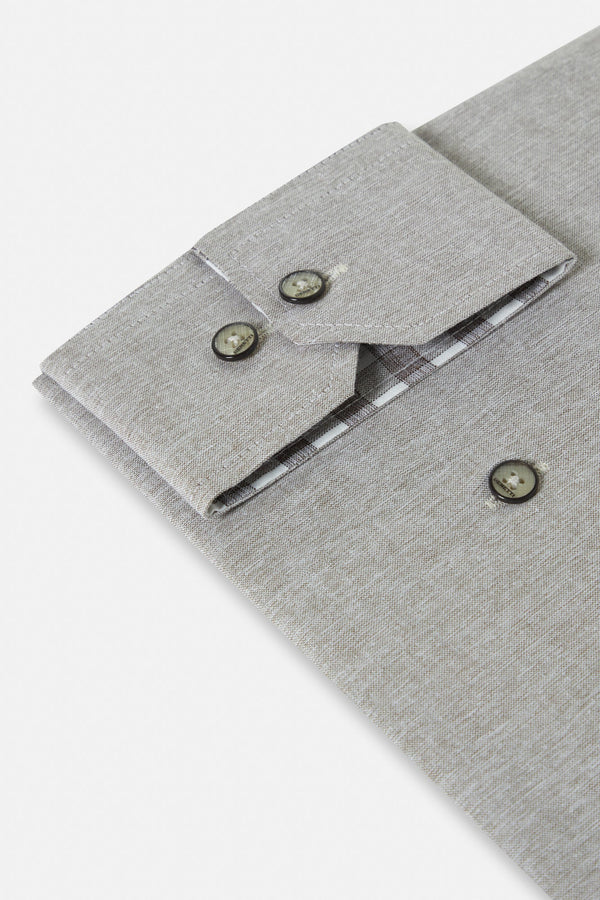 Benetti Adam Modern Fit Shirt - Chocolate
