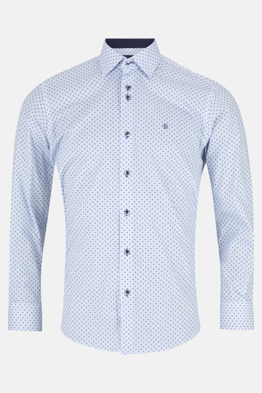 Benetti Alex Long Sleeve Shirt - Navy