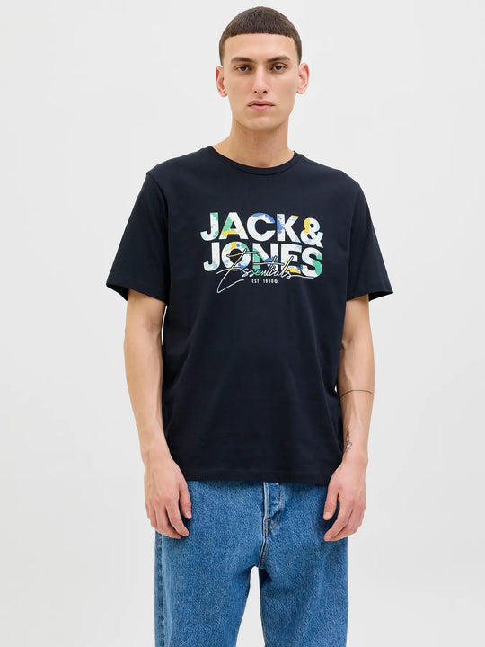 Jack & Jones Geplas Tee - Sky Captain