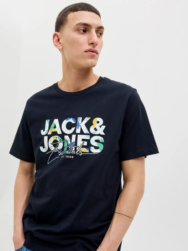 Jack & Jones Geplas Tee - Sky Captain