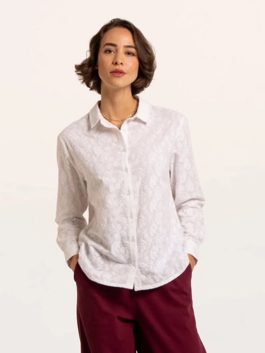 Brakeburn Flora Blouse - White