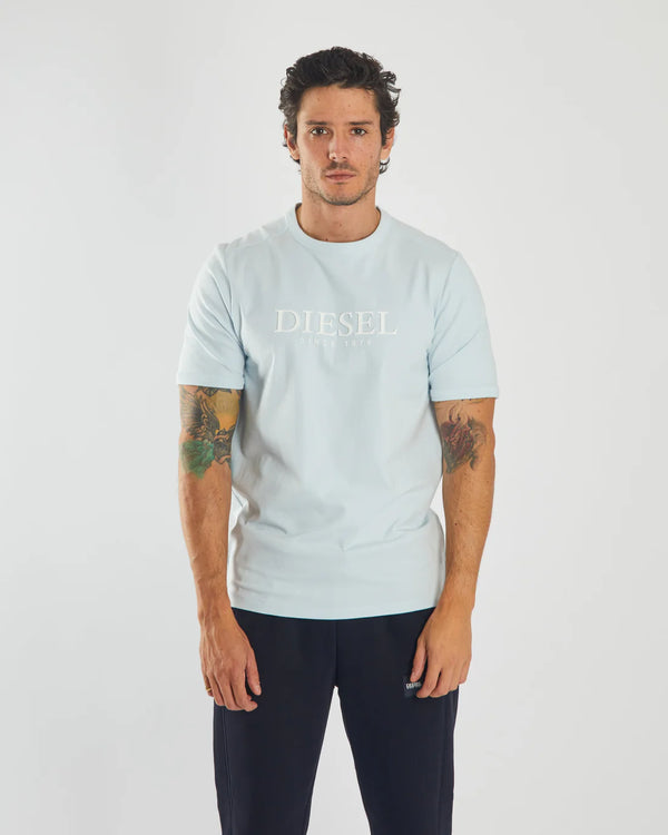 Diesel Benjamin Tee - Bayamo Blue