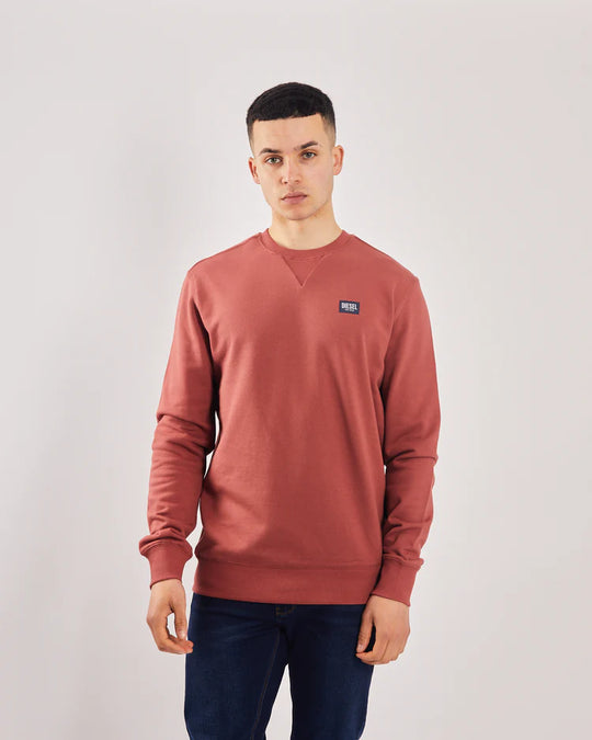 Diesel Brandon Sweat - Fired Earth [Size 2XL]