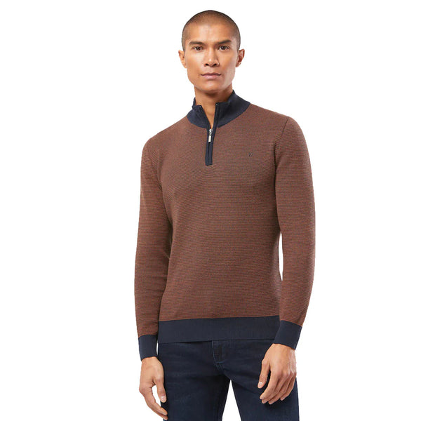 Benetti Milan 1/4 Zip - Copper