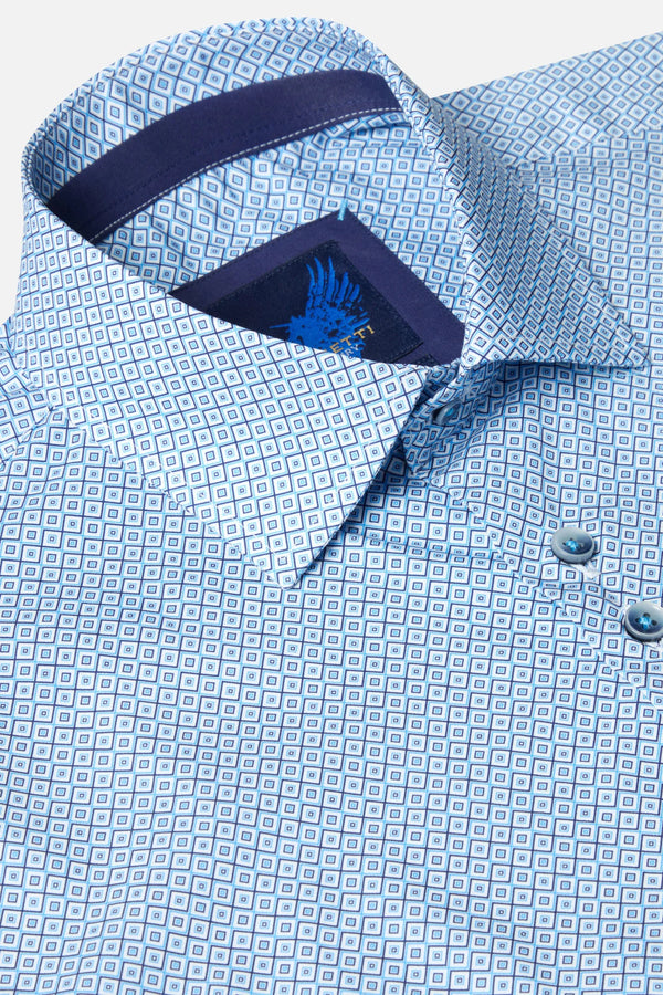 Benetti Berlin Long Sleeve Shirt - Sky [Size L]