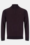 Benetti 1/4 Zip Brosna - Bordo