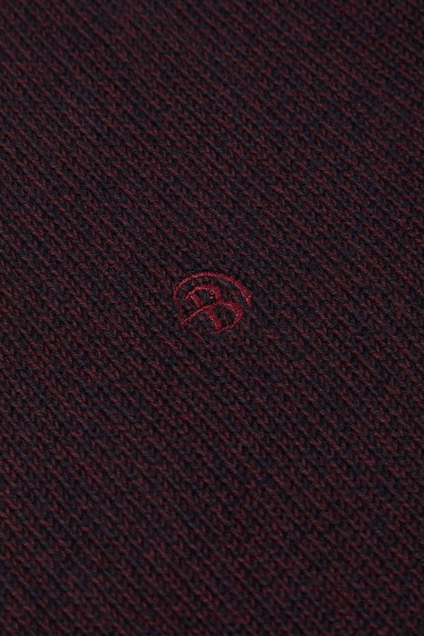 Benetti 1/4 Zip Brosna - Bordo