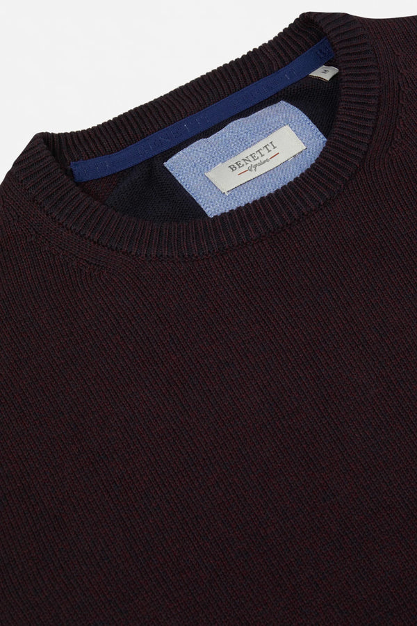 Benetti Brosna Crew Neck - Bordo