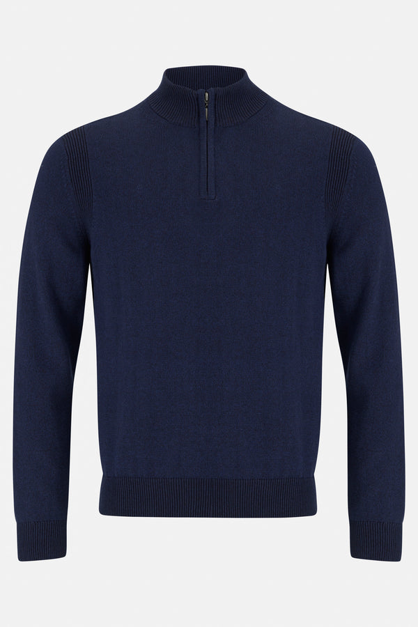 Benetti 1/4 Zip Brosna - Indigo