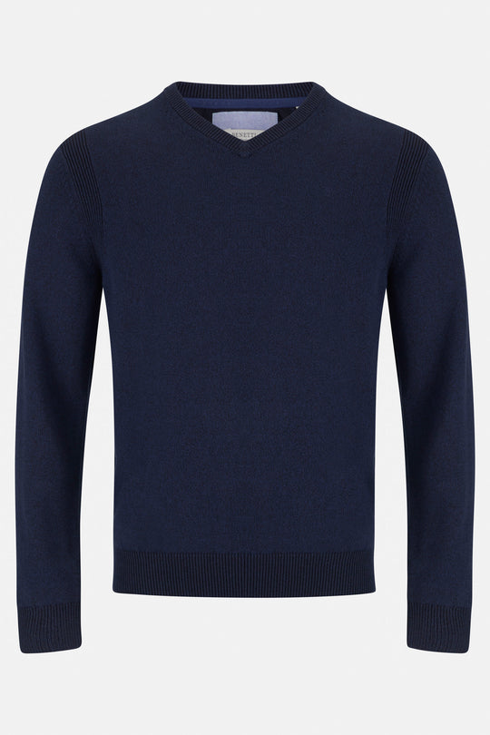 Benetti Brosna V- Neck - Indigo [Size M]