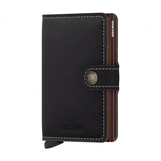 Secrid Miniwallet MSa Saffiano Brown