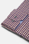 Benetti Capri Modern Fit Long Sleeve Shirt - Wine