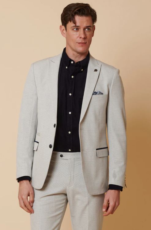 Marc Darcy Bromley Jacket - Stone