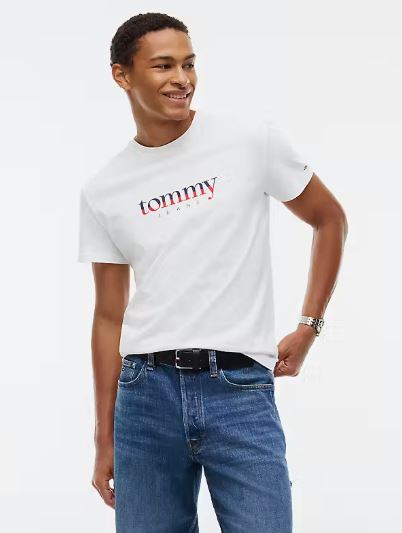 Tommy Jeans Reg DNA Tee - Ecru
