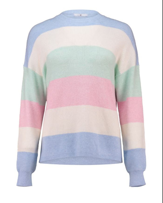 Haily's Tiana Knit Jumper -  Multi Stripe