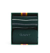 Gant Multi Stripe Socks 2-Pack Gift Box - Tartan Green