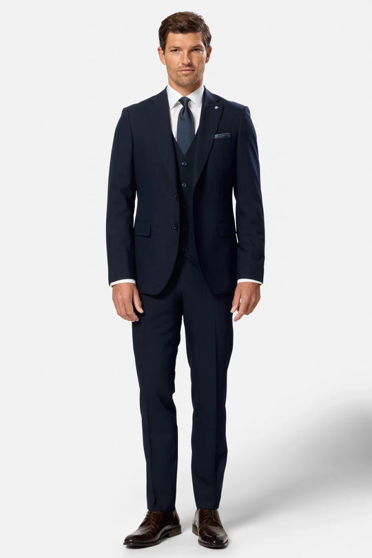 Benetti Carnaby 3 Piece Suit - Navy