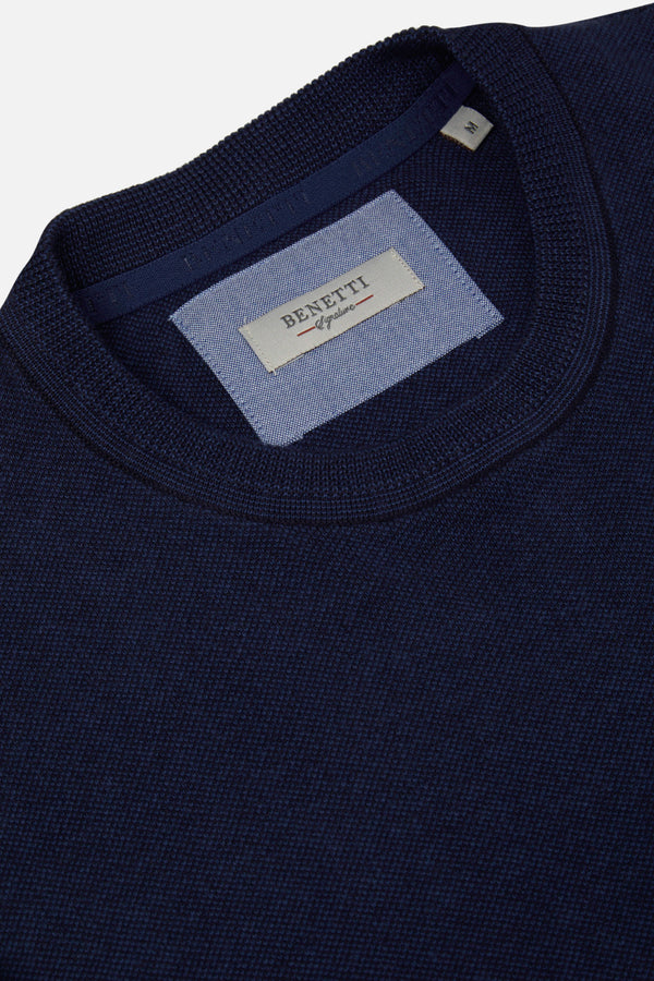 Benetti Carson Crew Neck - Indigo