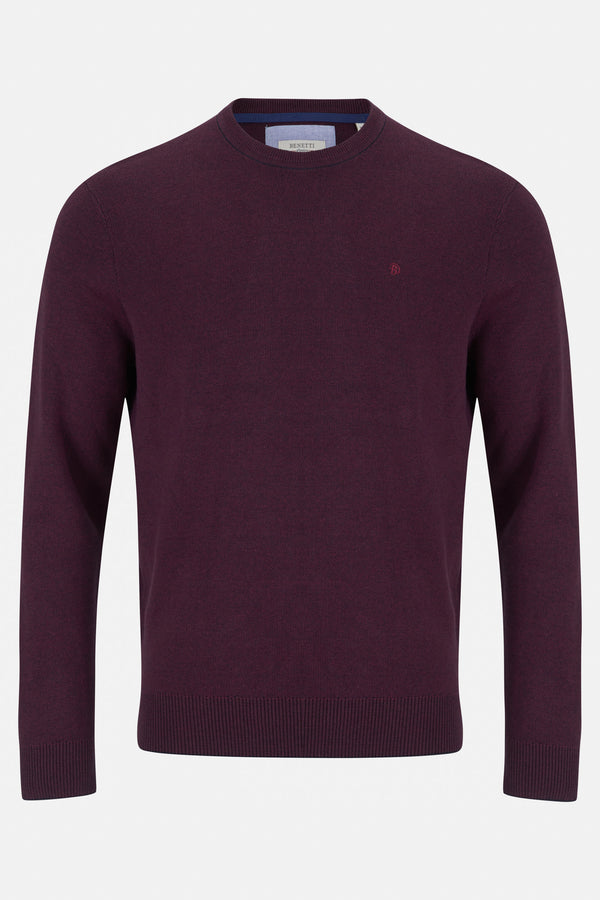 Benetti Carson Crew Neck - Plum