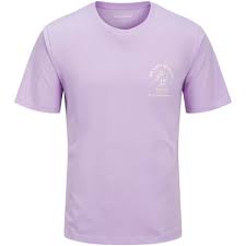 Jack & Jones Carter Tee SS Crew Neck - Lavender