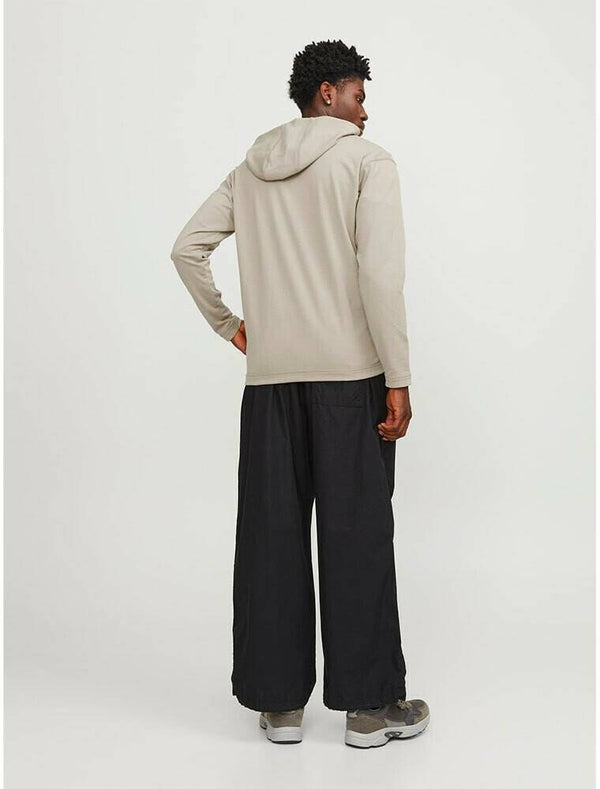 Jack & Jones Cloud Sweat Zip Hood - Crockery