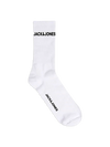 Jack & Jones Basic Logo Tennis Sock 5 Pack - White