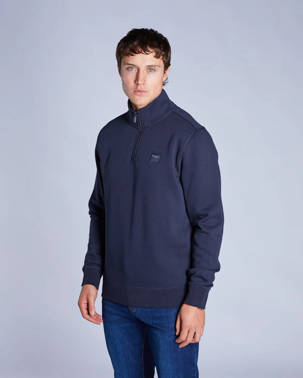 Diesel Dax Half Zip - Salute Navy