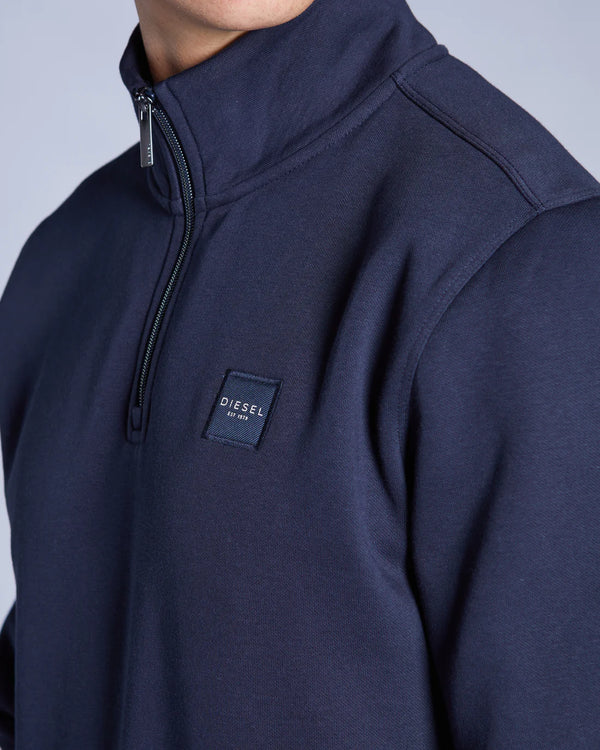 Diesel Dax Half Zip - Salute Navy